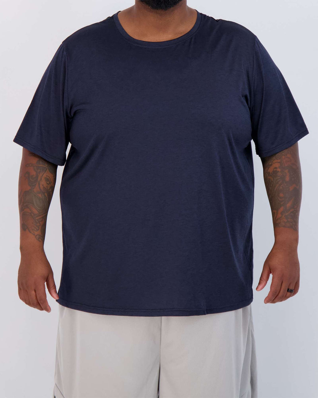 3 Pack: Men’s Big & Tall Dry-Fit Short-Sleeve Crew Neck T-Shirt