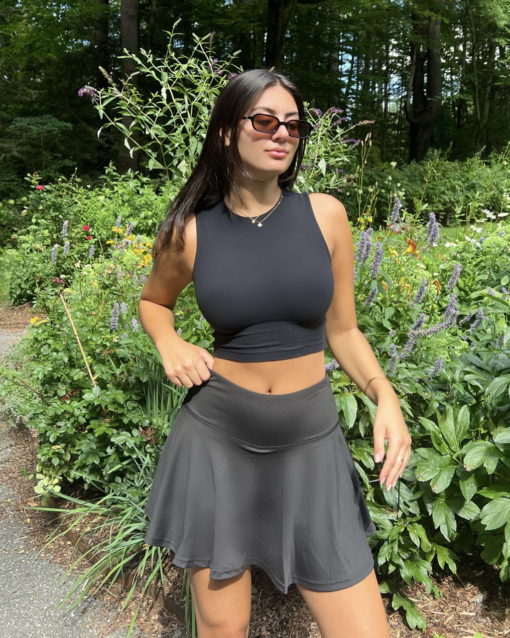 4 Pack: Women's High Waisted Tennis Skirts