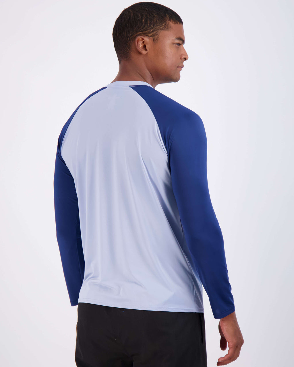 4 Pack: Men's Long Sleeve Rash Guard Shirt (Available In Big & Tall)