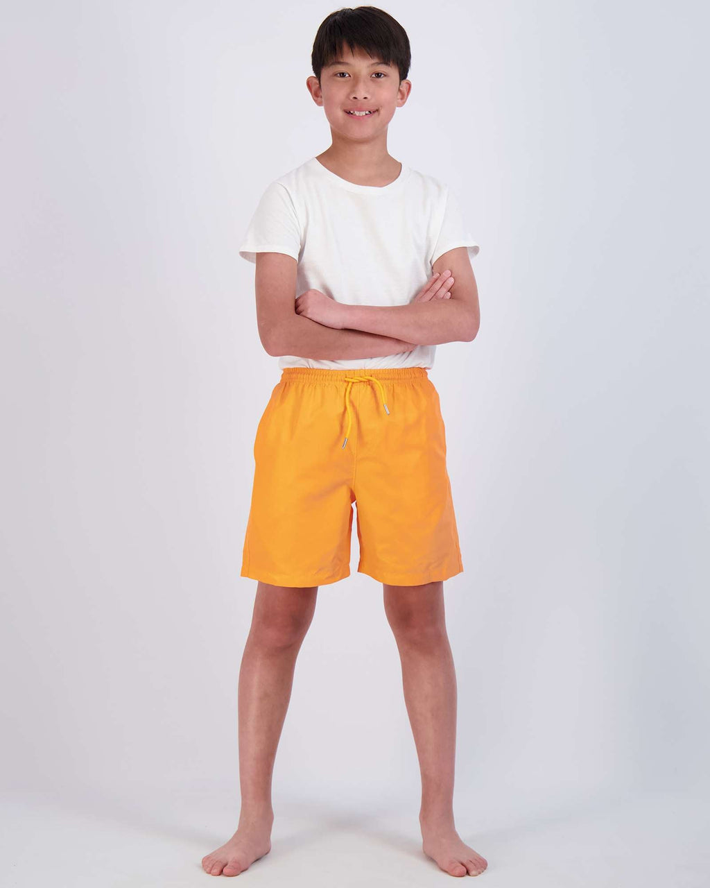 3 Pack: Boys' Swim Board Shorts with Drawstring