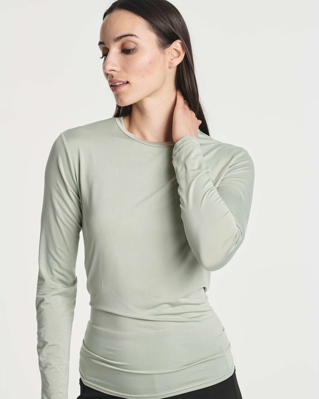 4 Pack: Women's Long-Sleeve Tie Back T-Shirt (Available in Plus Size)