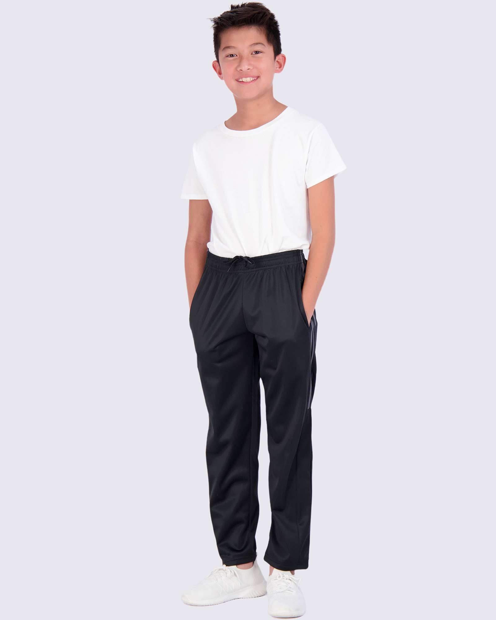 3 Pack: Boys Tricot Open Bottom Fleece-Lined Sweatpants