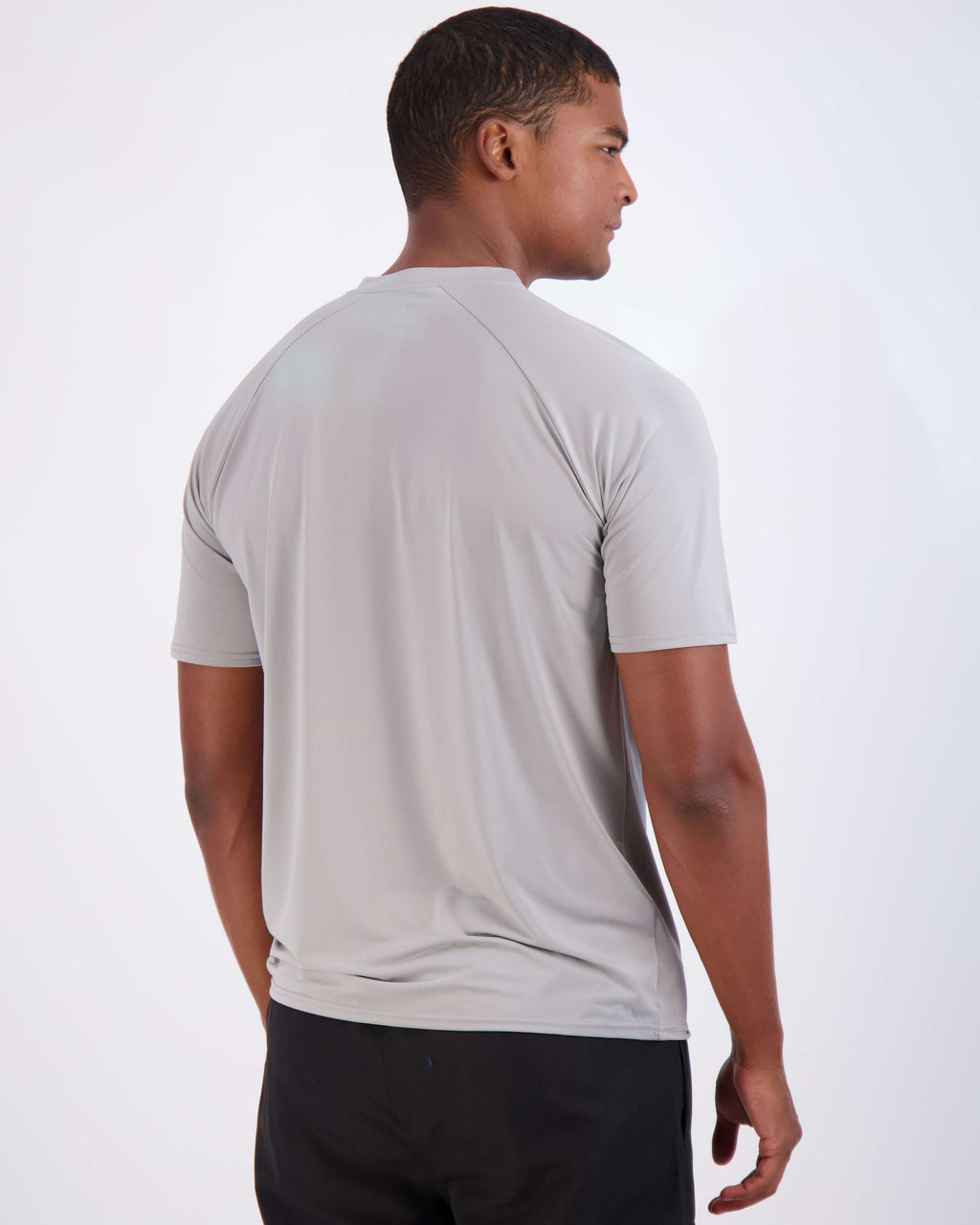 4 Pack: Men's Short Sleeve Rash Guard Shirt (Available In Big & Tall)