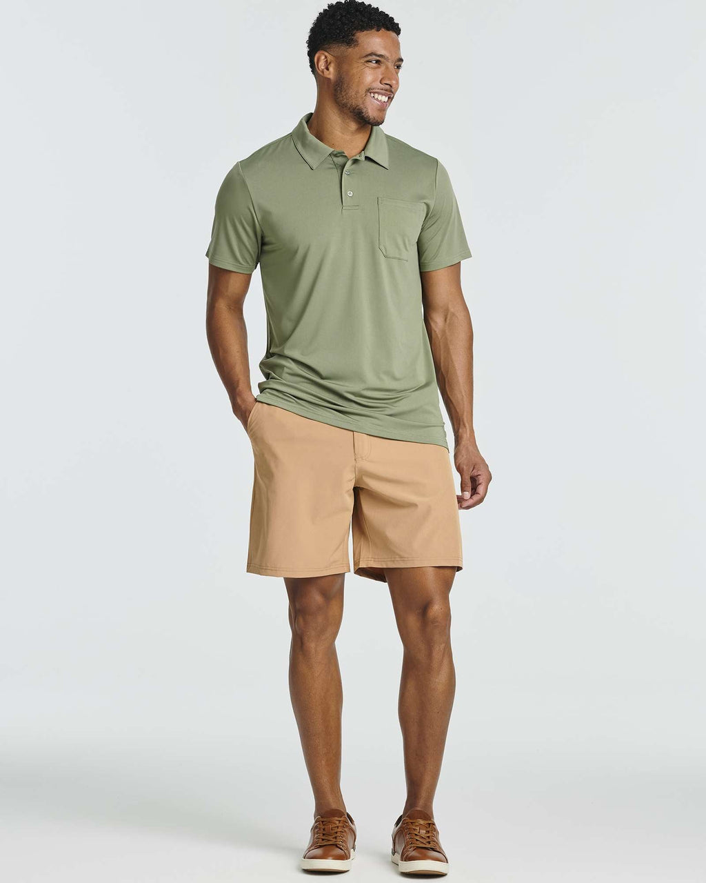 3 Pack: Men's Short Sleeve Pocket Polo Shirt (Available in Big & Tall)