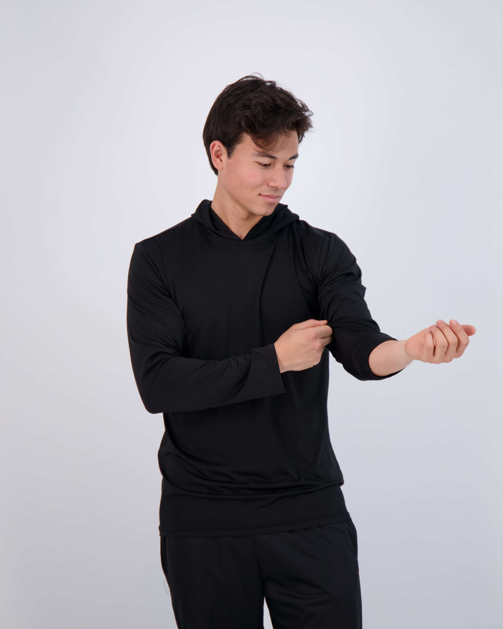 3 Pack: Mens Dry Fit Active Hoodie Pullover Sweatshirt
