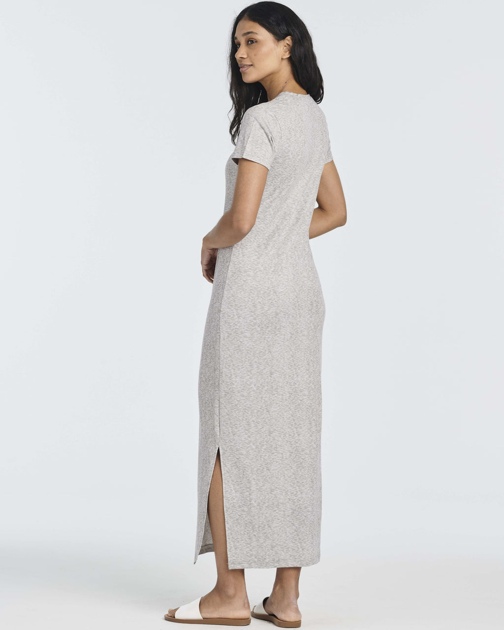 3 Pack: Women’s Casual Short Sleeve Maxi T-Shirt Dress (Available In Plus Size)