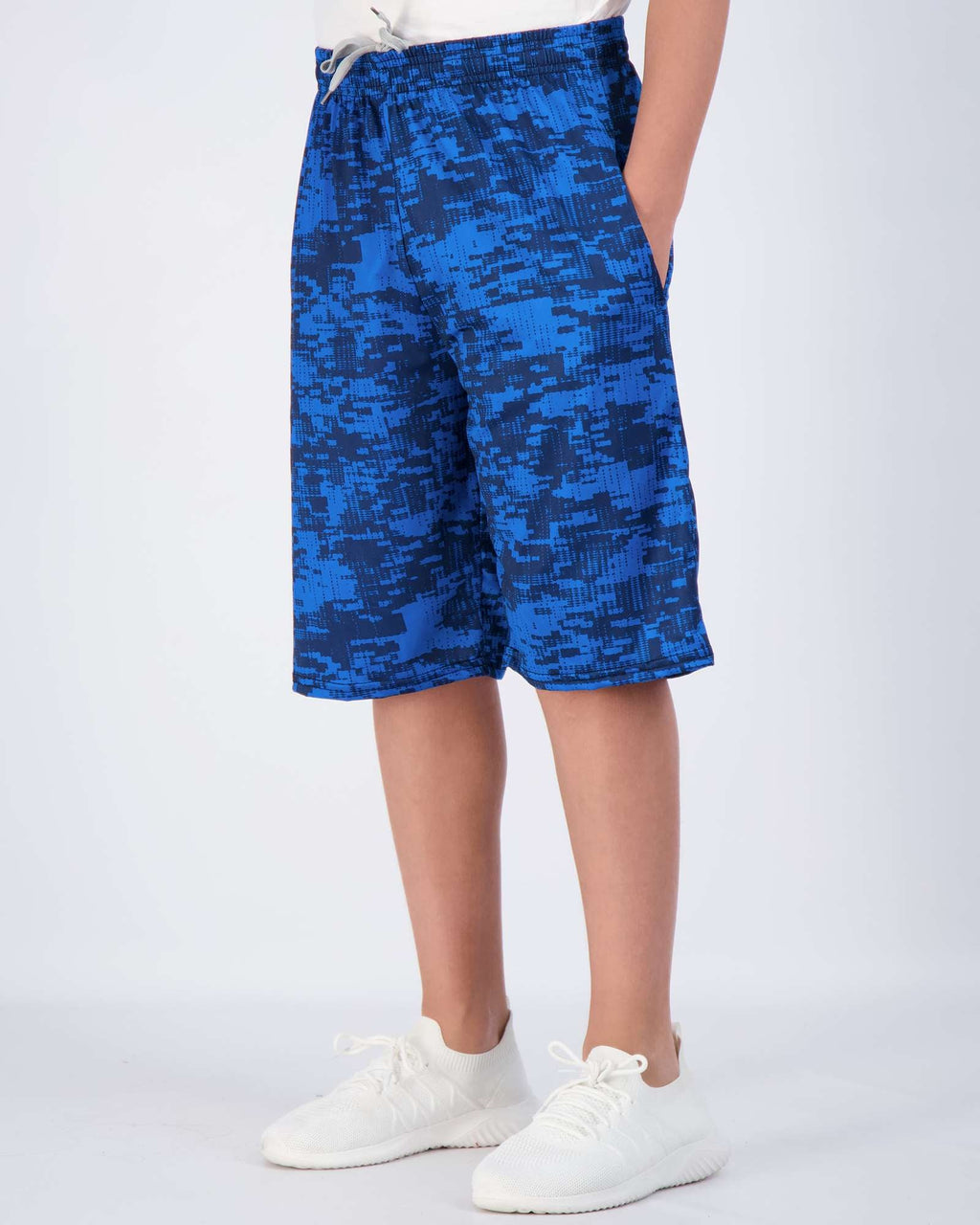 5 Pack: Boys Printed Dry Fit Active Shorts