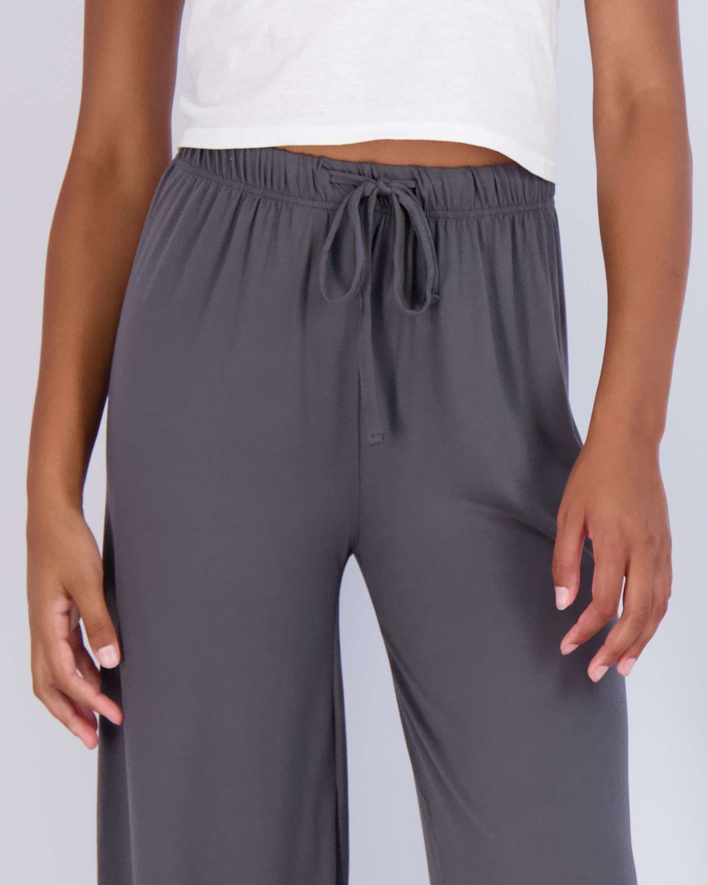 3 Pack: Womens Wide Leg Palazzo Lounge Pajama Pants