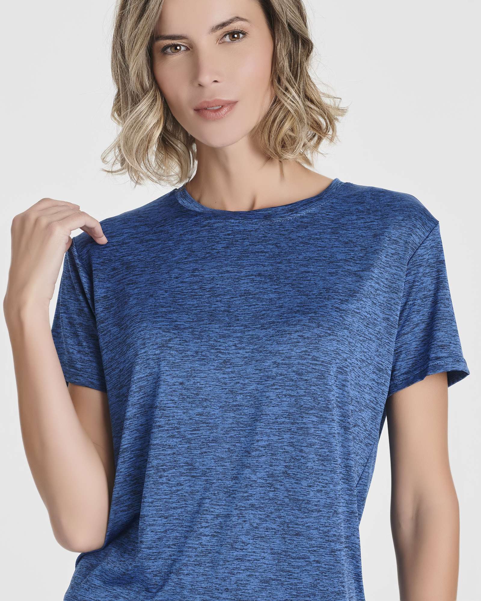 5 Pack: Women's Short Sleeve Open Back Tie Back Dry-Fit T-Shirt