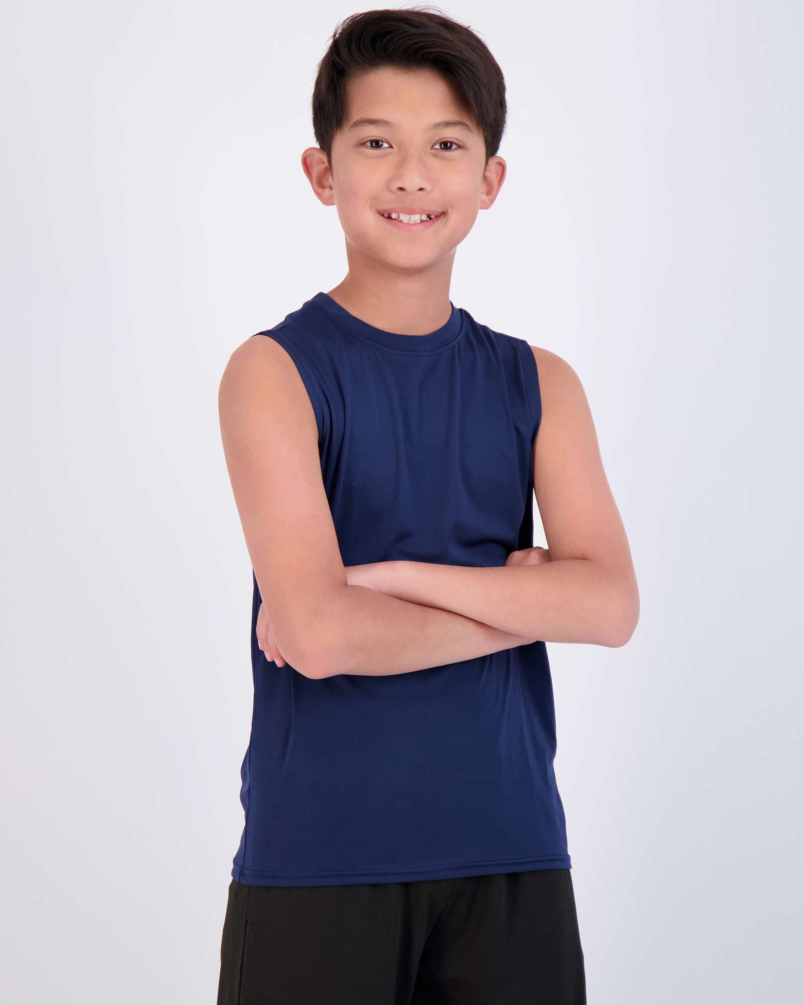 5 Pack: Boys Dry-Fit Active Tank Top