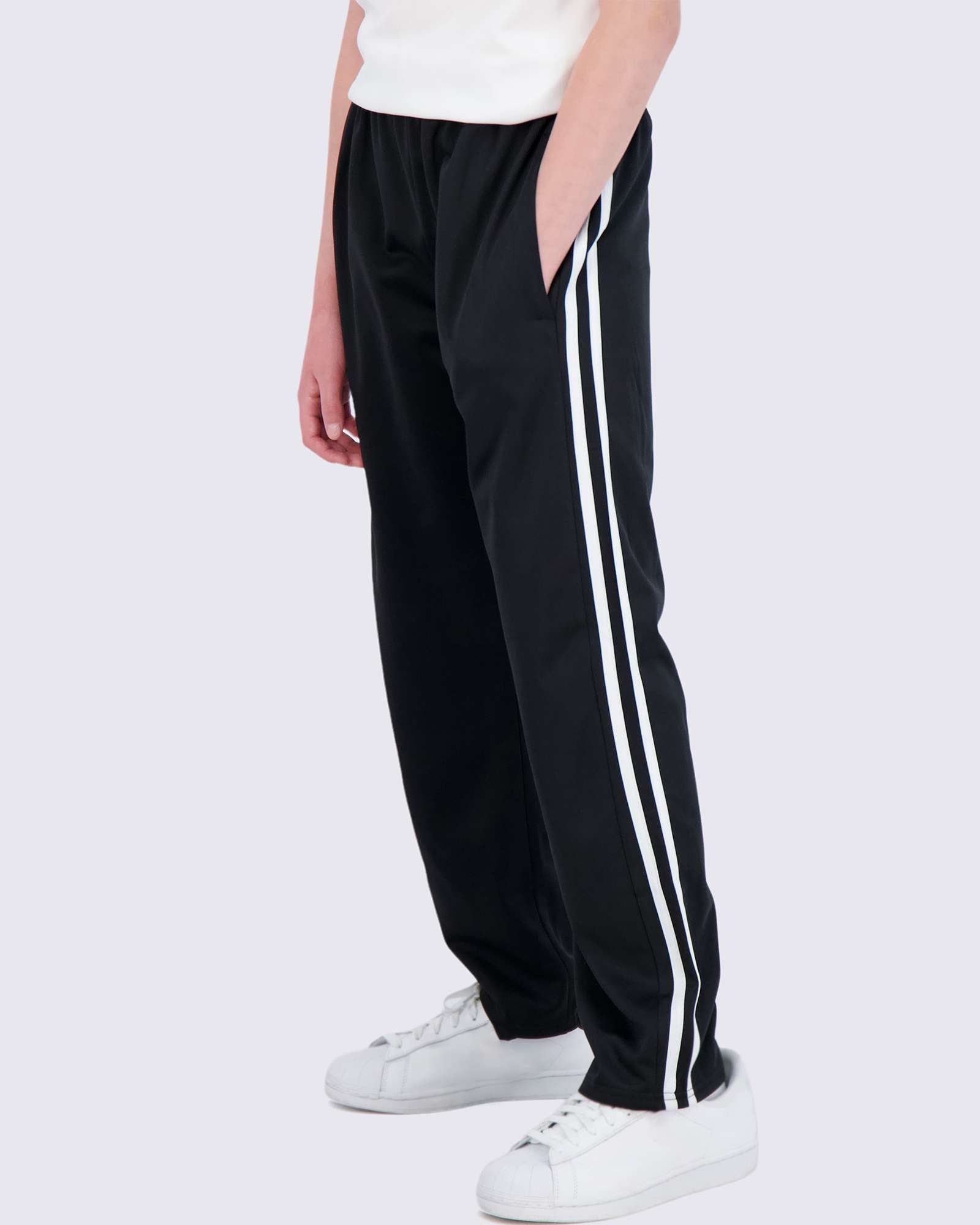 3 Pack: Boys Tricot Open Bottom Fleece-Lined Sweatpants