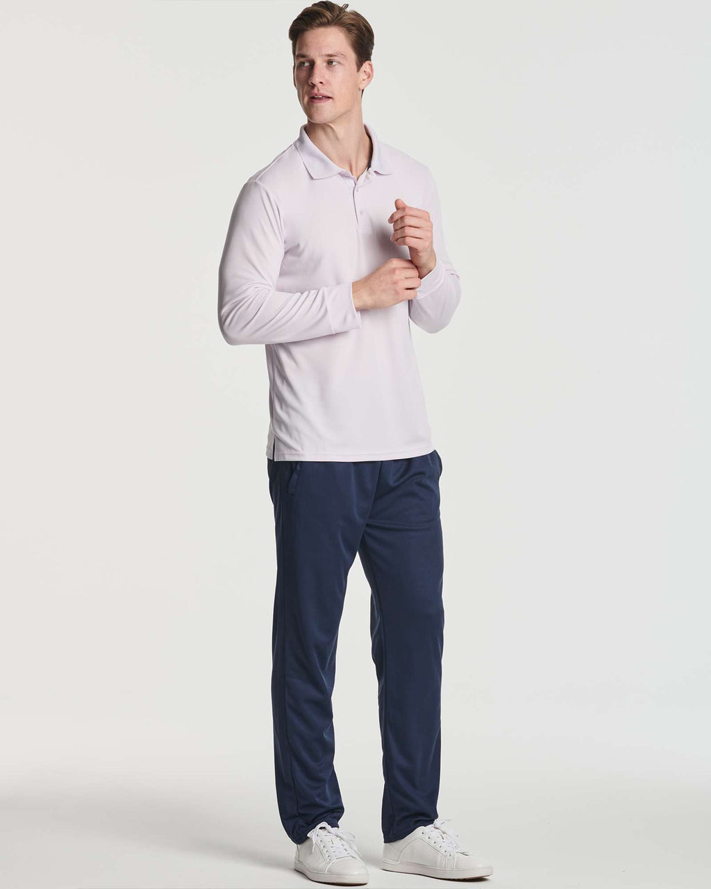 3 Pack: Mens Active Performance Polo Shirt