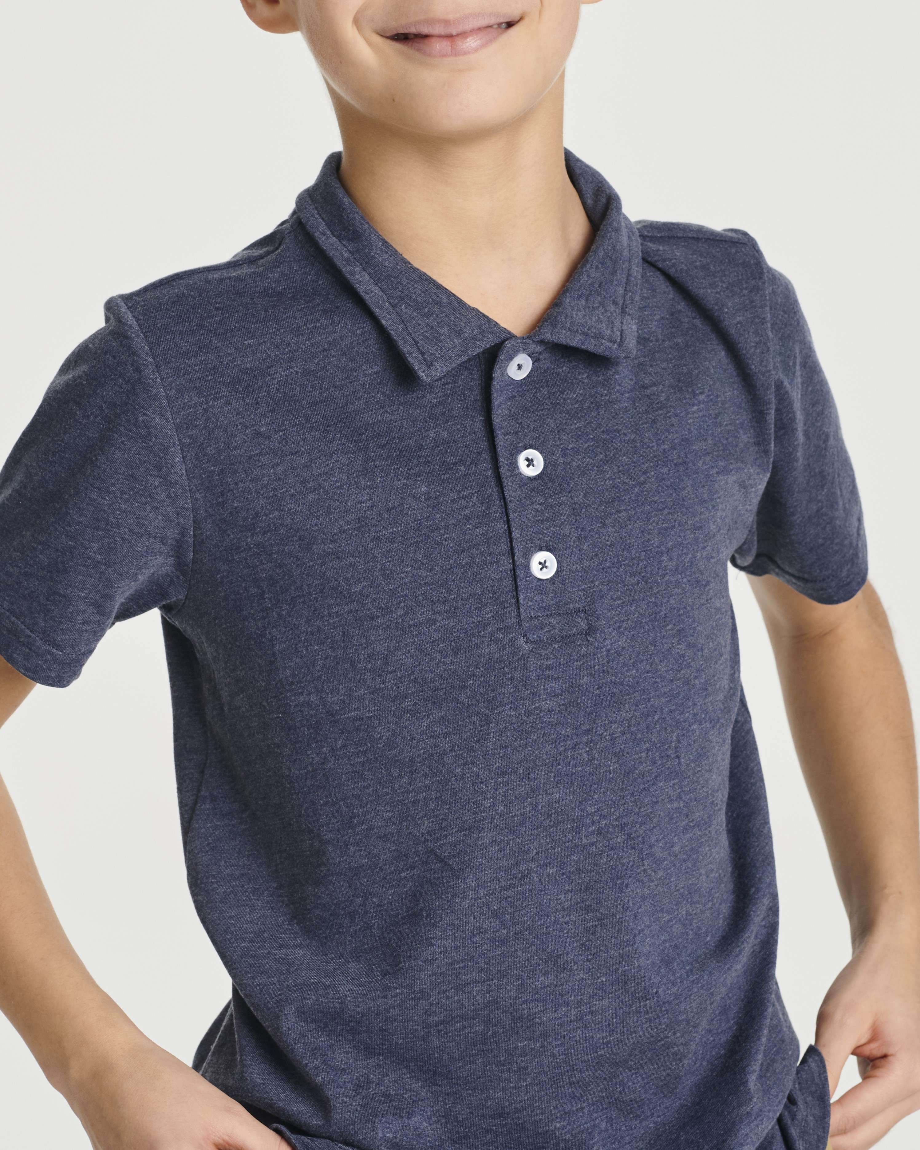 3 Pack: Boys' Jersey Cotton Polo Shirt