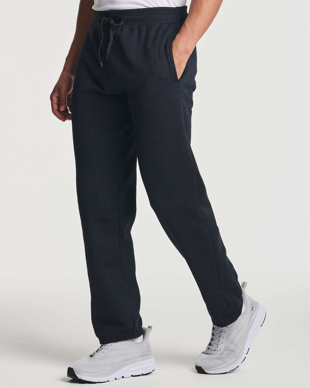 3 Pack: Mens Fleece Open Bottom Sweatpants