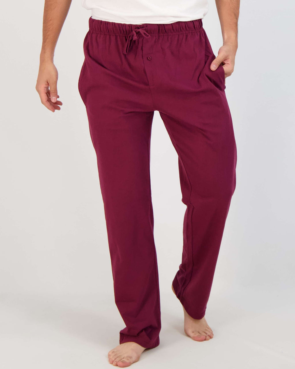 3 Pack: Mens Cotton Pajama Lounge Pants