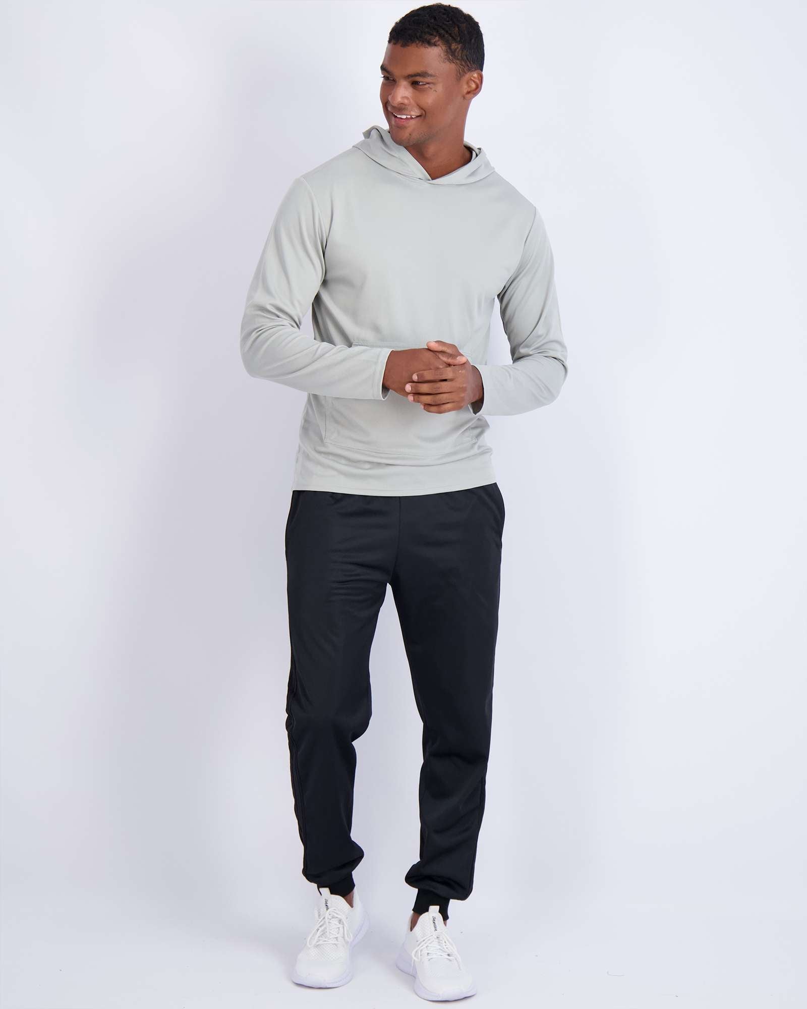 3 Pack: Mens Mesh Pullover Hoodie