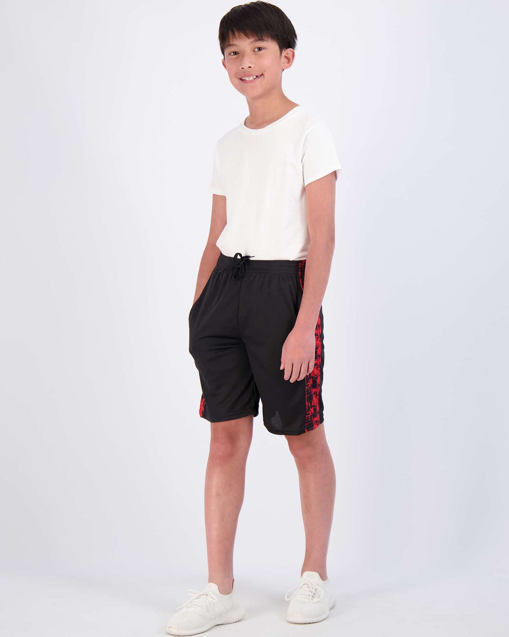 5 Pack: Boys Mesh Active Performance Shorts
