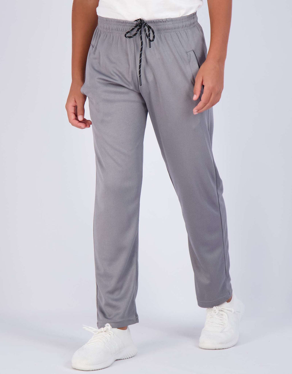 3 Pack: Boys Mesh Open Bottom Active Sweatpants