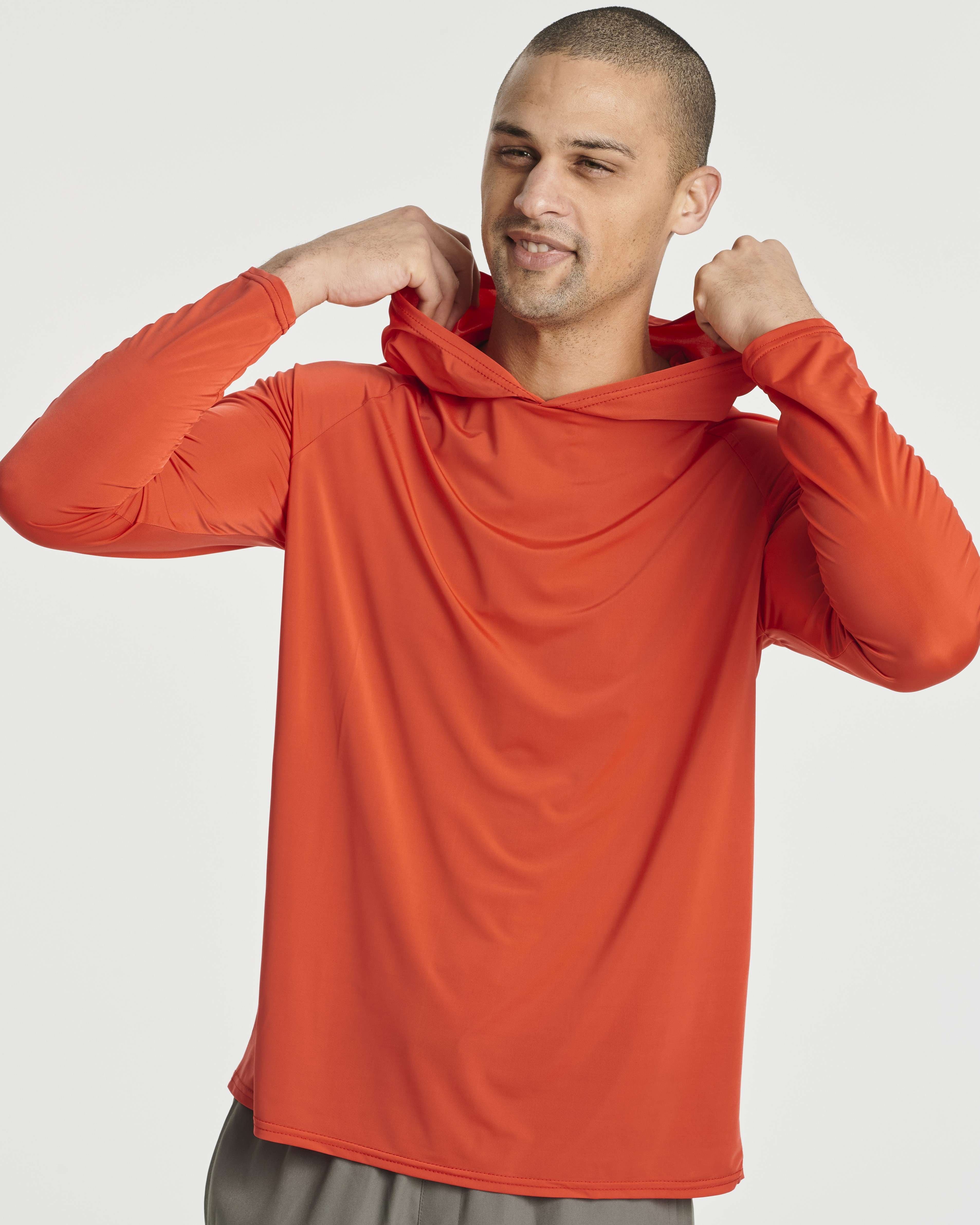 3 Pack: Men's Rash Guard Hoodie (Available In Big & Tall)