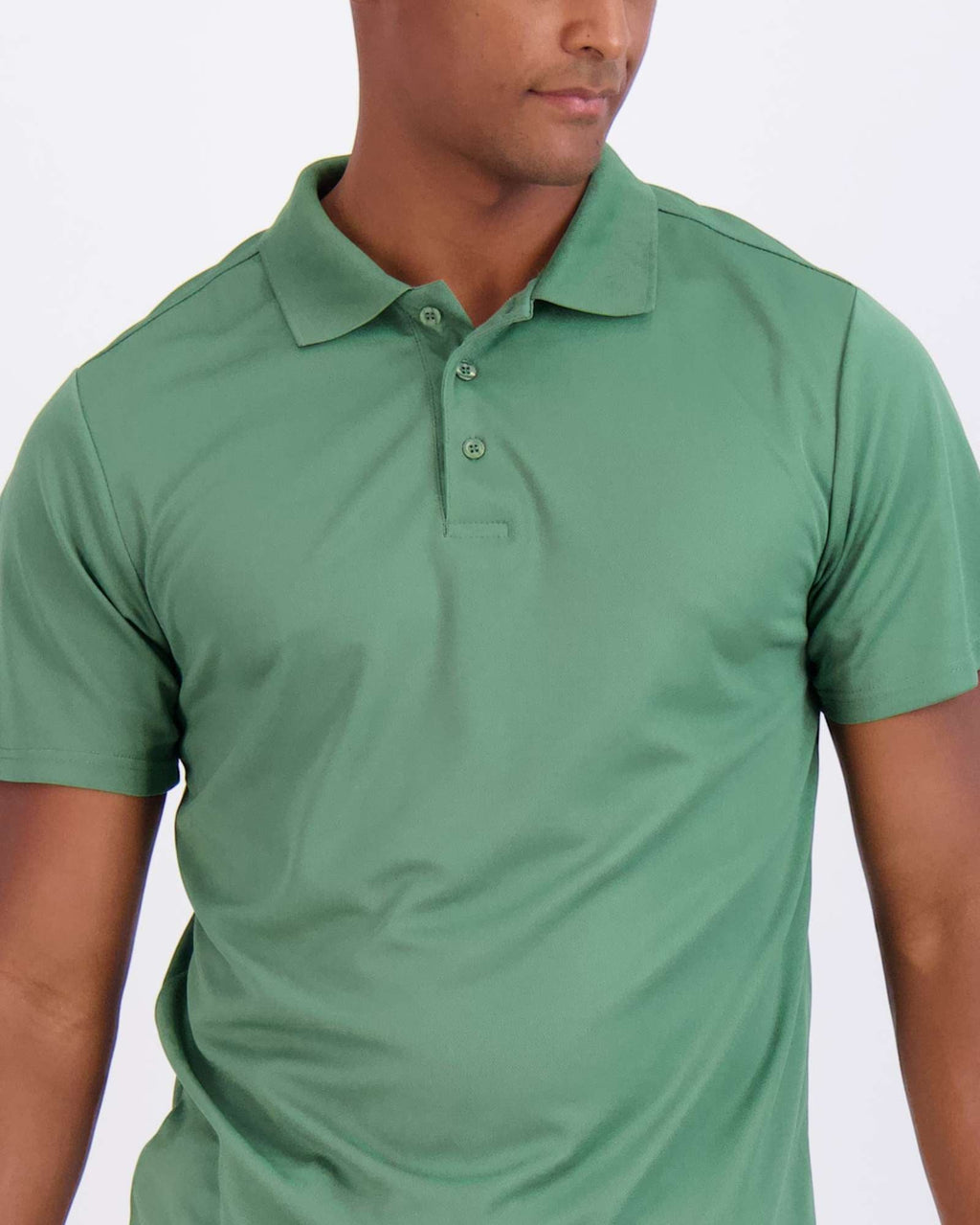 3 Pack: Mens Quick-Dry Short Sleeve Performance Polo Shirt