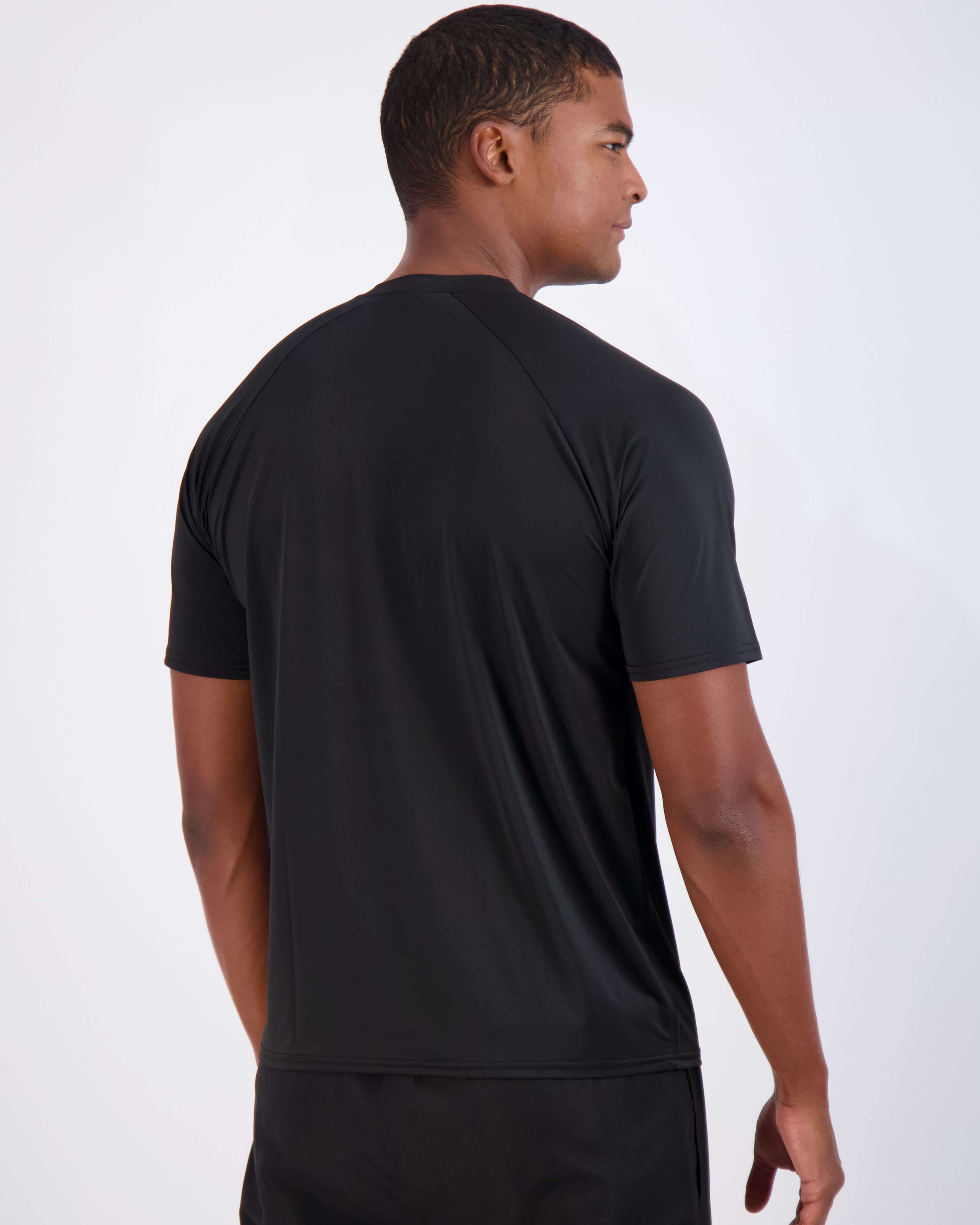 4 Pack: Men's Short Sleeve Rash Guard Shirt (Available In Big & Tall)