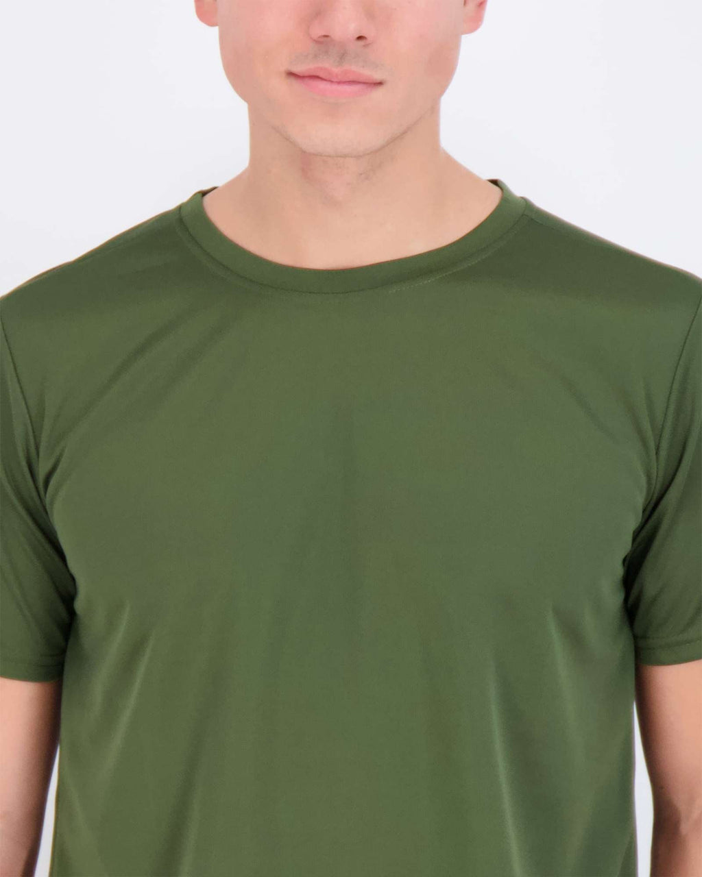 5 Pack: Men’s Mesh Short Sleeve Crew Active T-Shirt