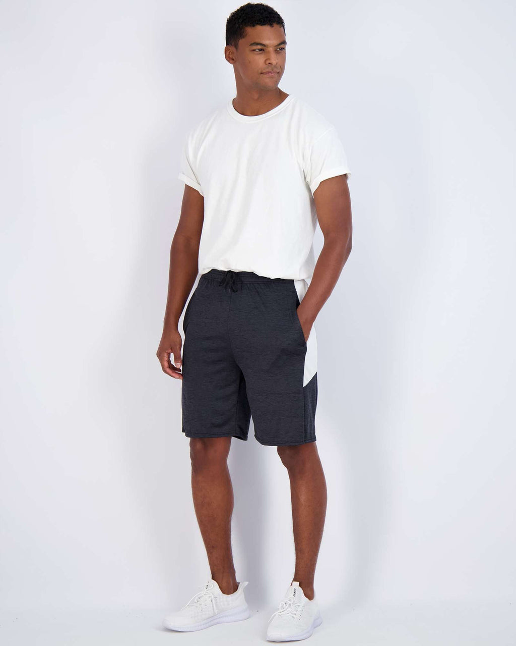 5 Pack: Mens Dry-Fit Active Performance Shorts