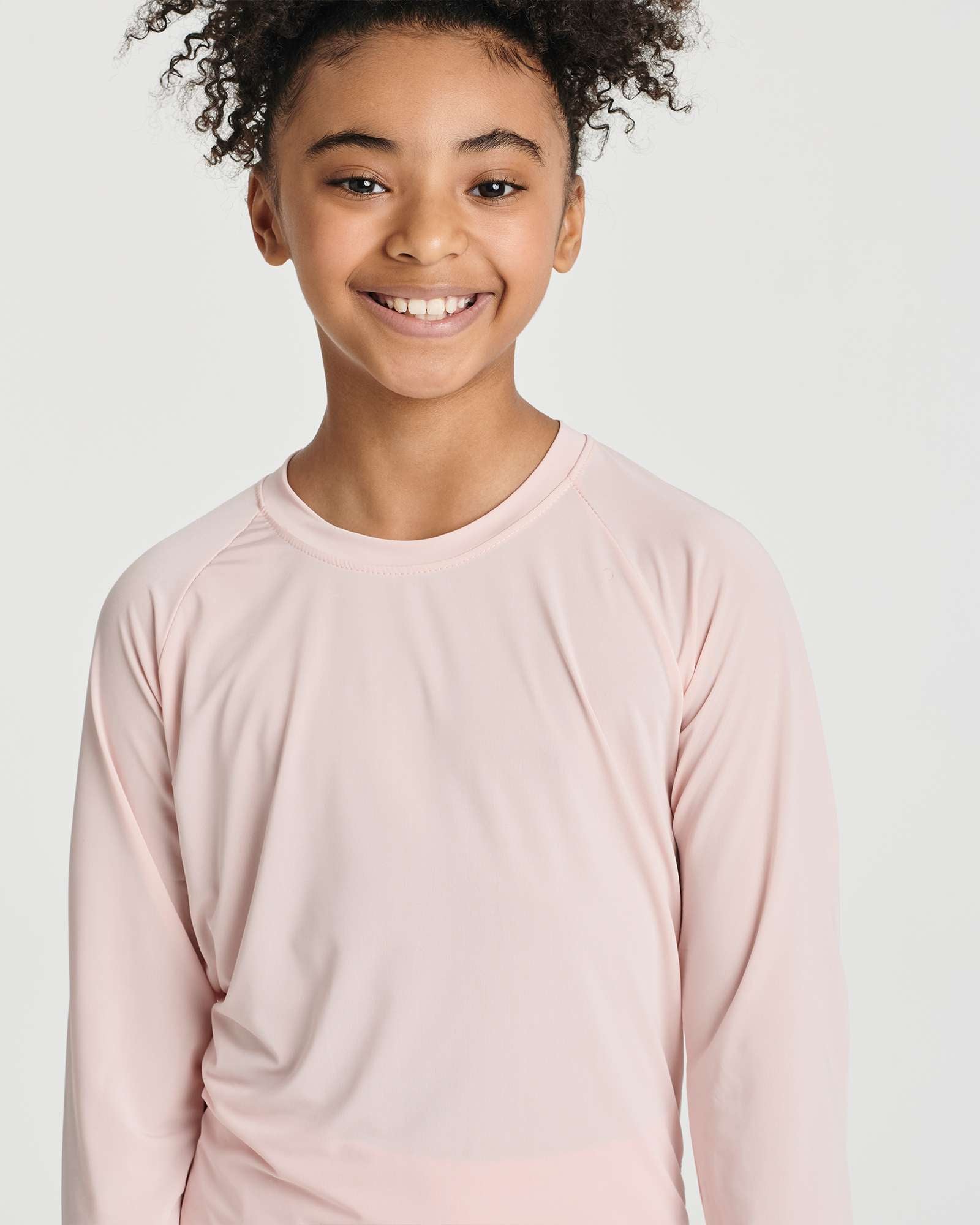 4 Pack: Girls' Long Sleeve Rash Guard Shirt