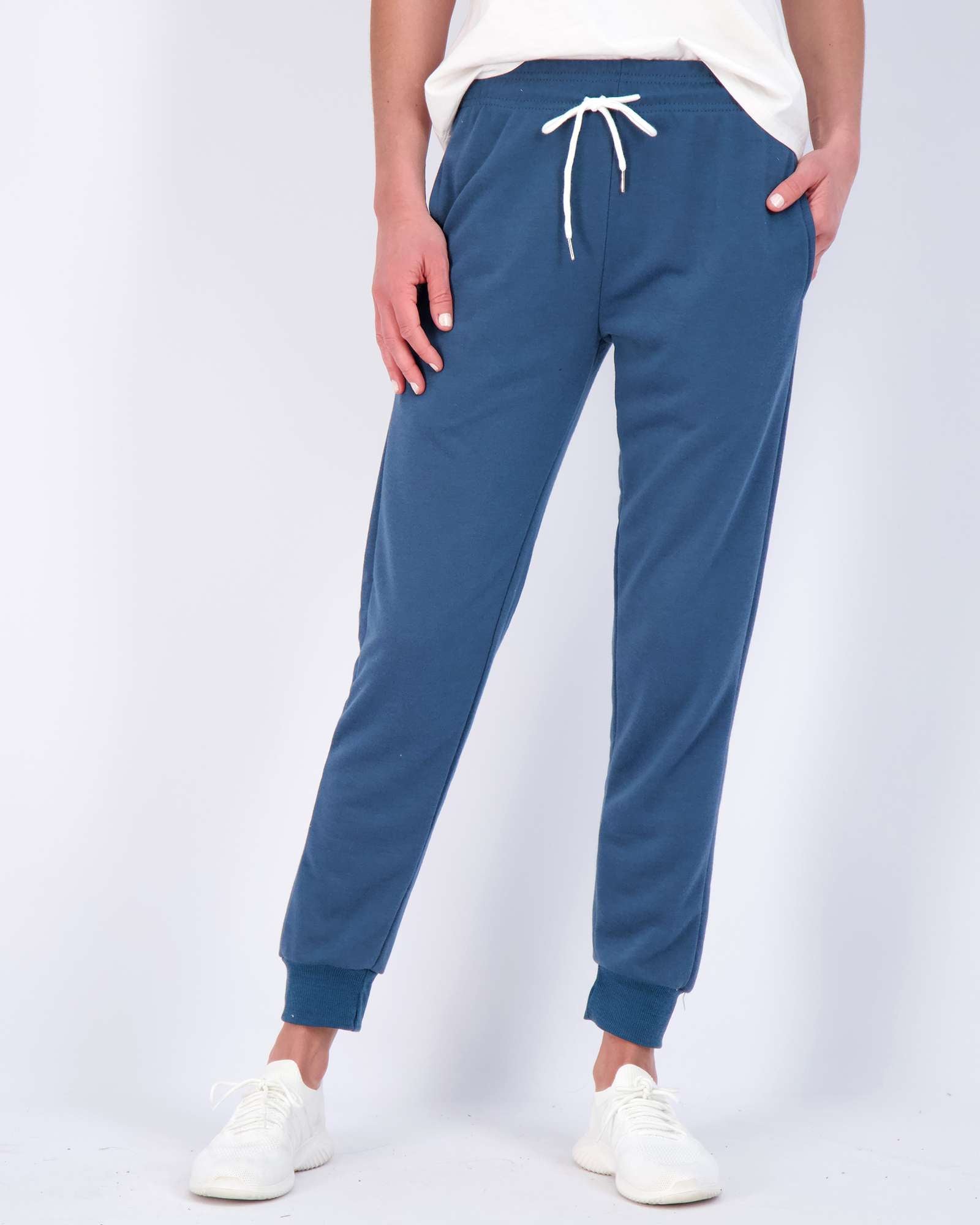 3 Pack: Womens French Terry Lounge Jogger Sweatpants