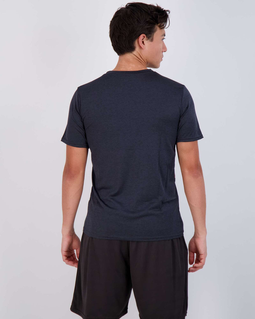 5 Pack: Mens Dry-Fit Active Crew Neck T-Shirt