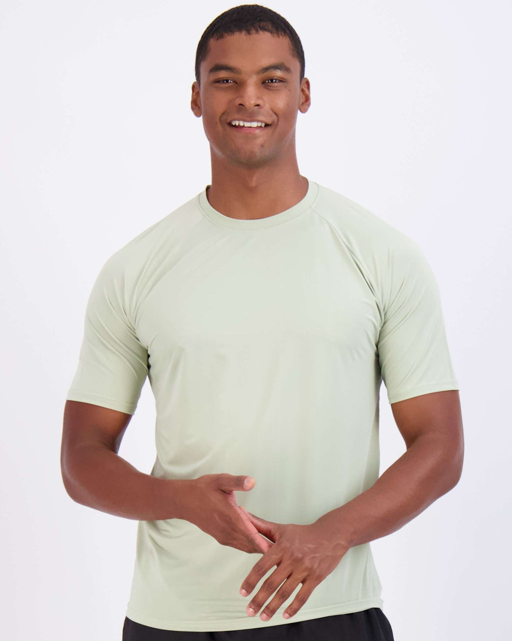 4 Pack: Men's Short Sleeve Rash Guard Shirt (Available In Big & Tall)