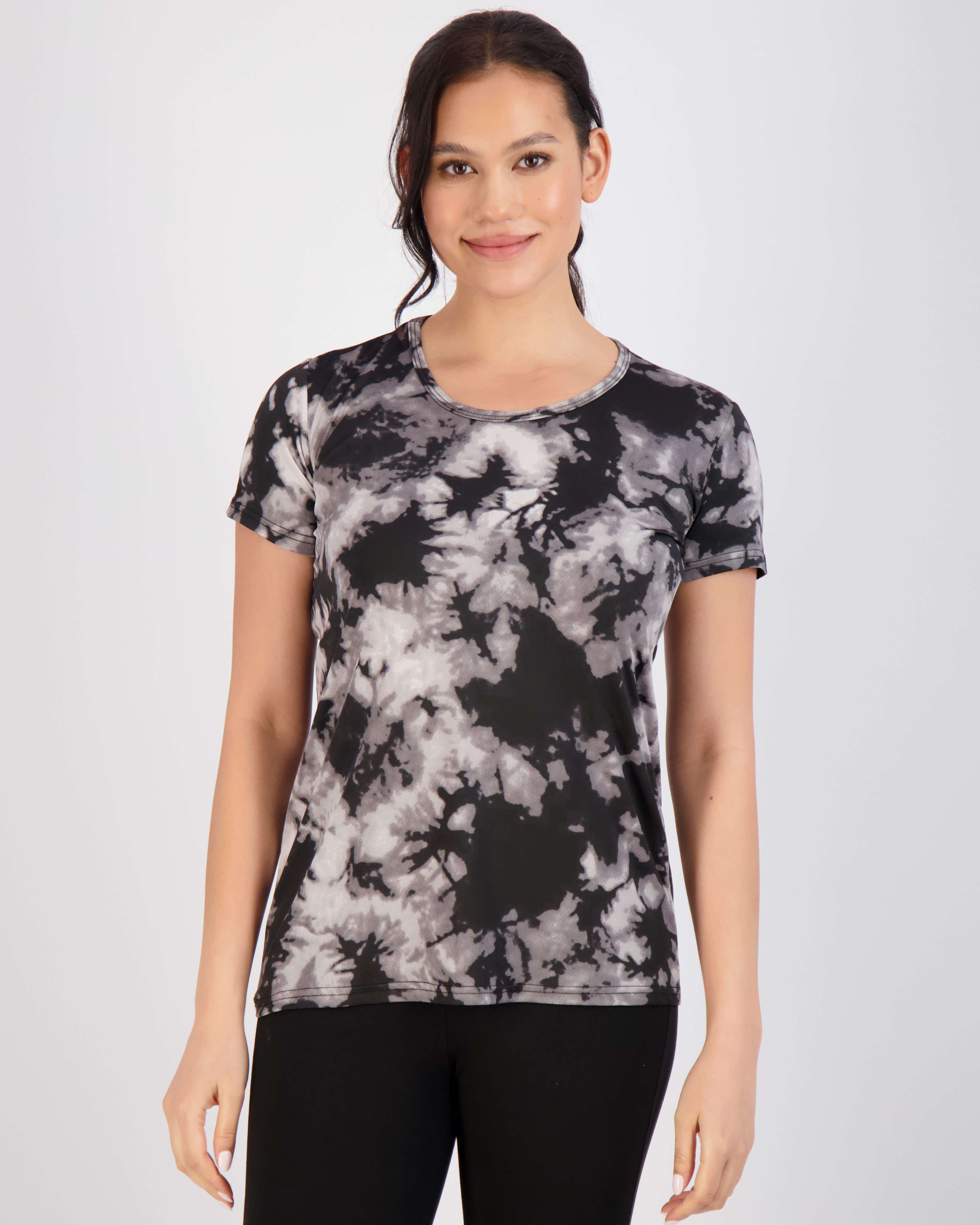 5 Pack: Womens Dry Fit Short-Sleeve Crew Neck Active T-Shirt