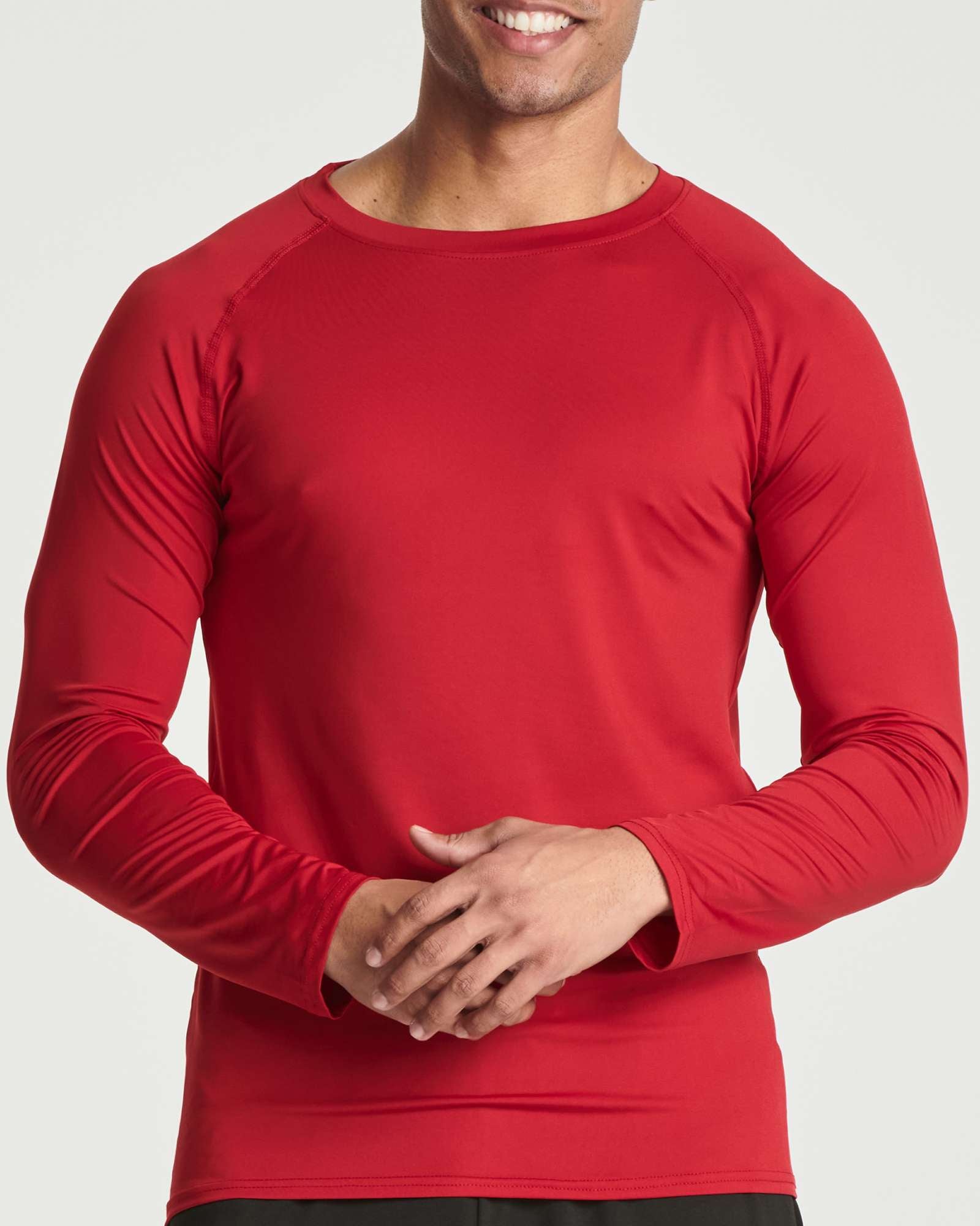 4 Pack: Mens Compression Long Sleeve Shirt