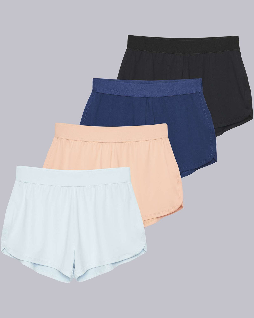 4 Pack: Women's Running Shorts