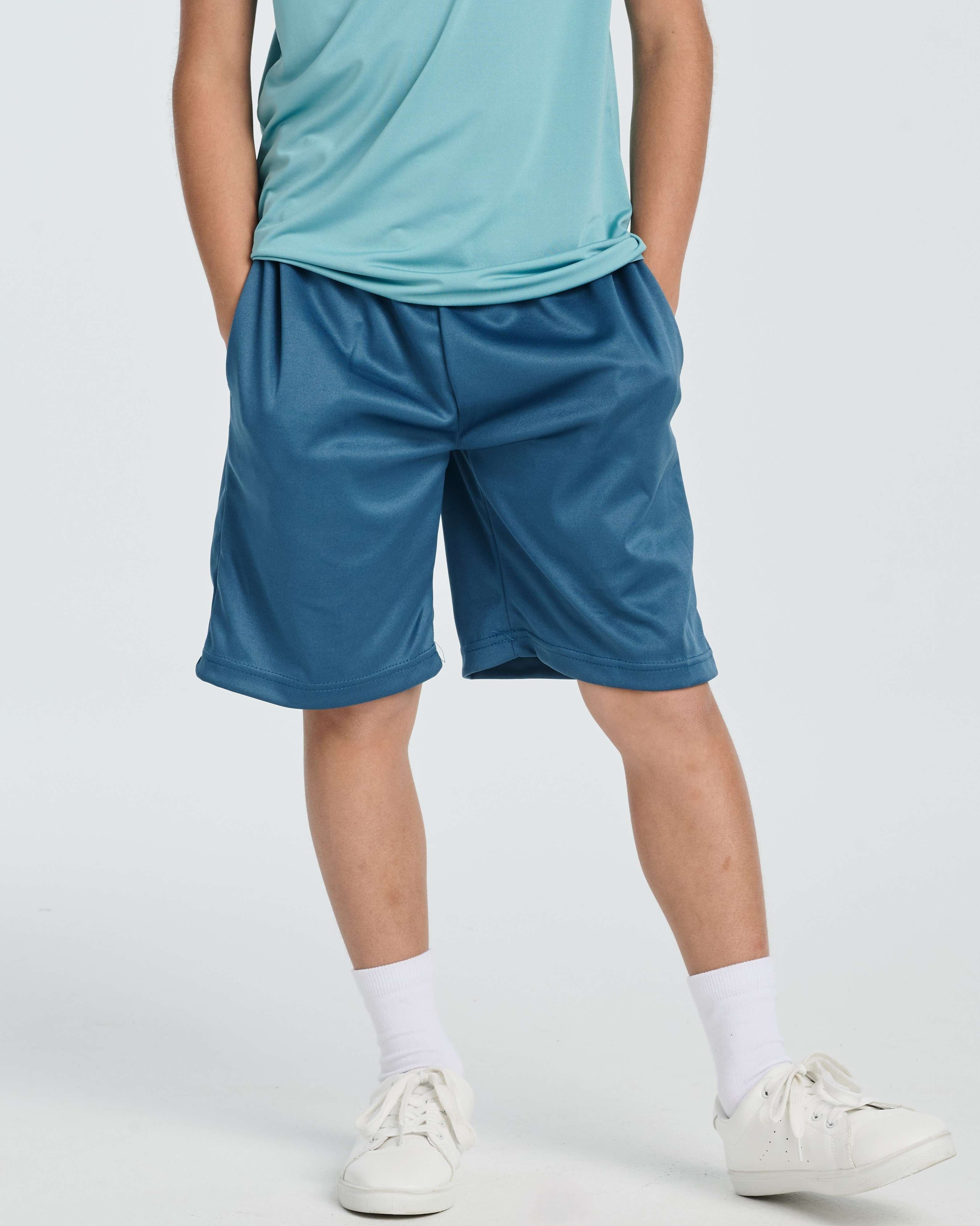 5 Pack: Boys' Athletic Basketball Shorts