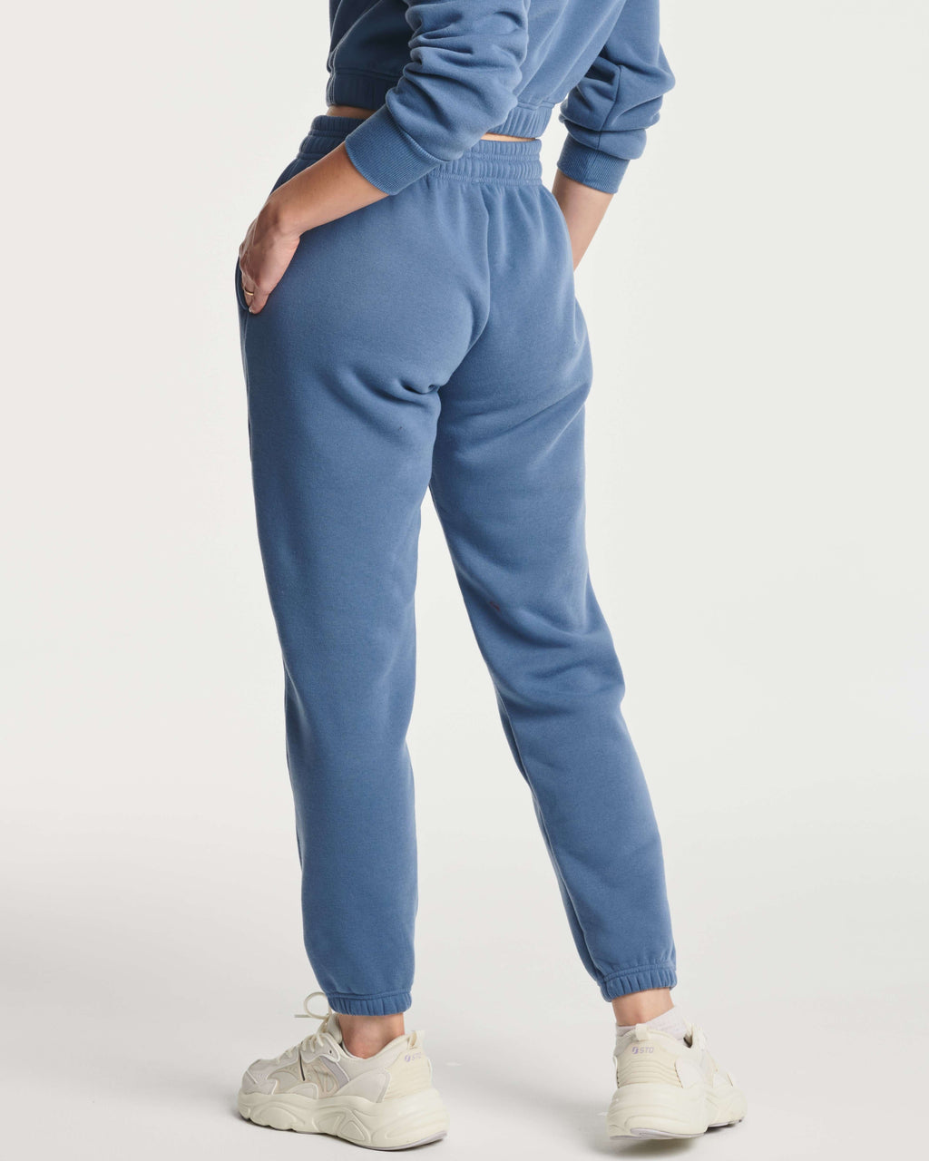 3 Pack: Women's Fleece Jogger Sweatpants with Elastic Cuff (Available in Plus Size)