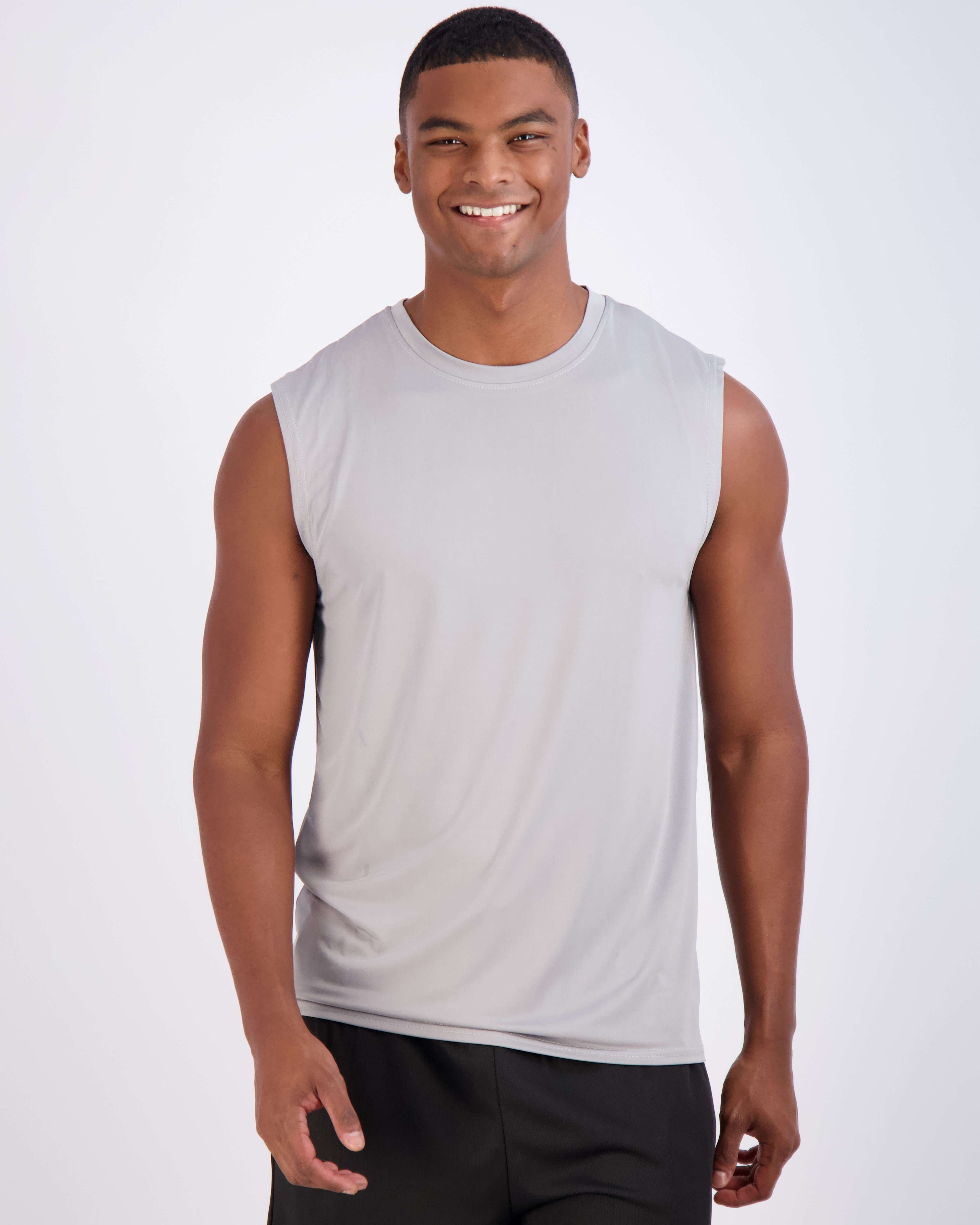 5 Pack: Mens Dry-Fit Active Tech Tank Top