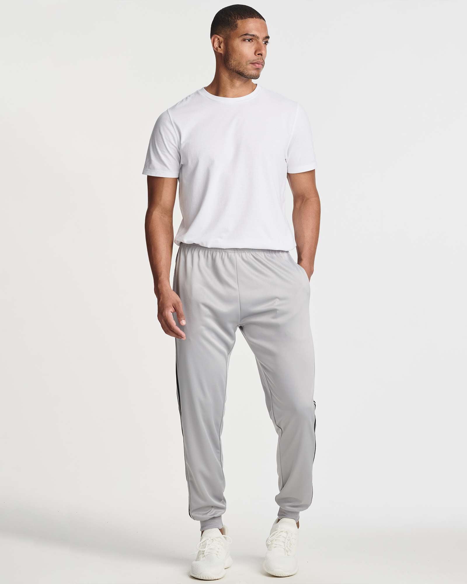 3 Pack: Mens Active Tricot Jogger Sweatpants