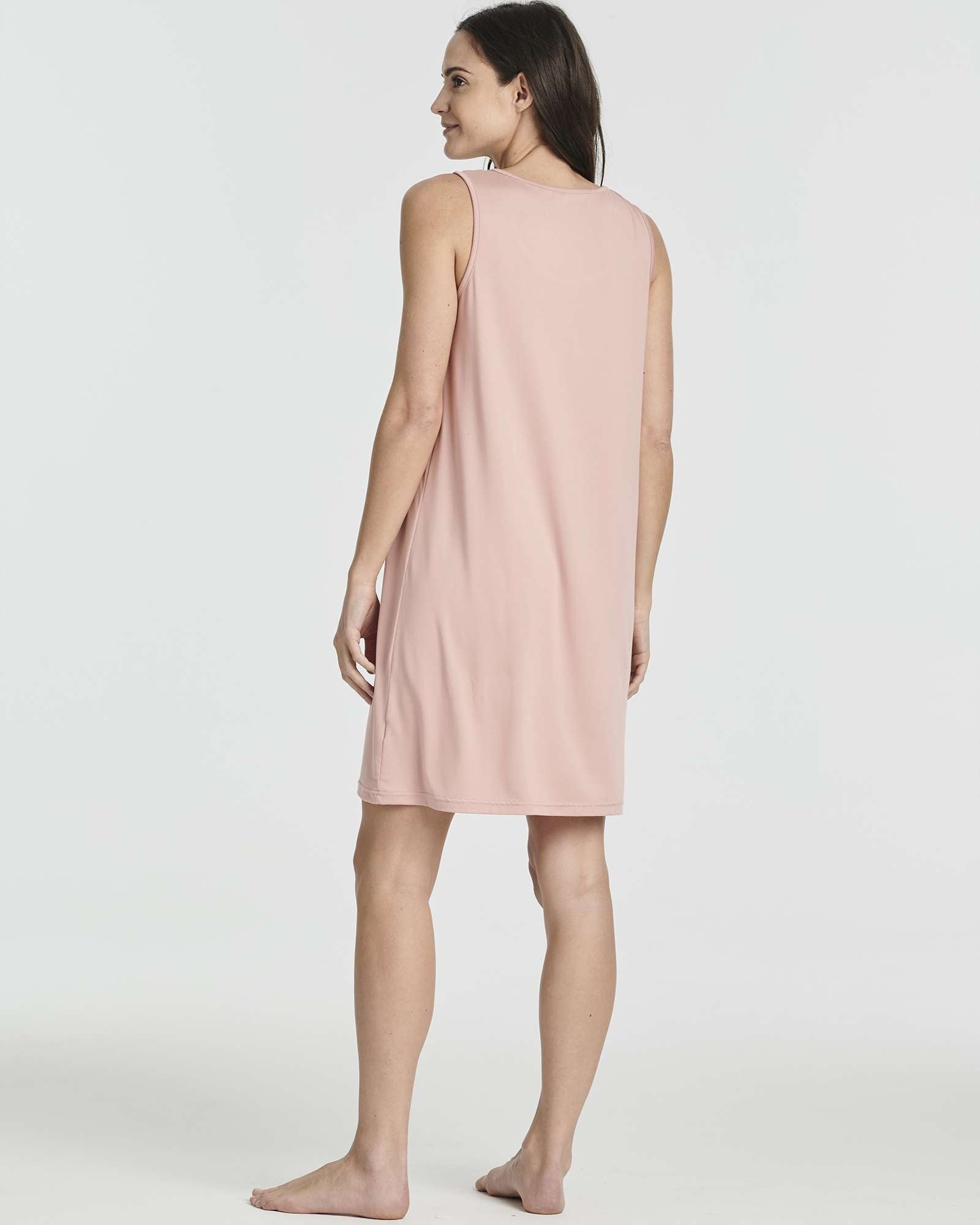 3 Pack: Women's Scoop Neck Sleeveless Nightgown