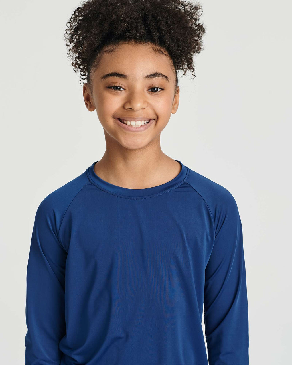 4 Pack: Girls' Long Sleeve Rash Guard Shirt