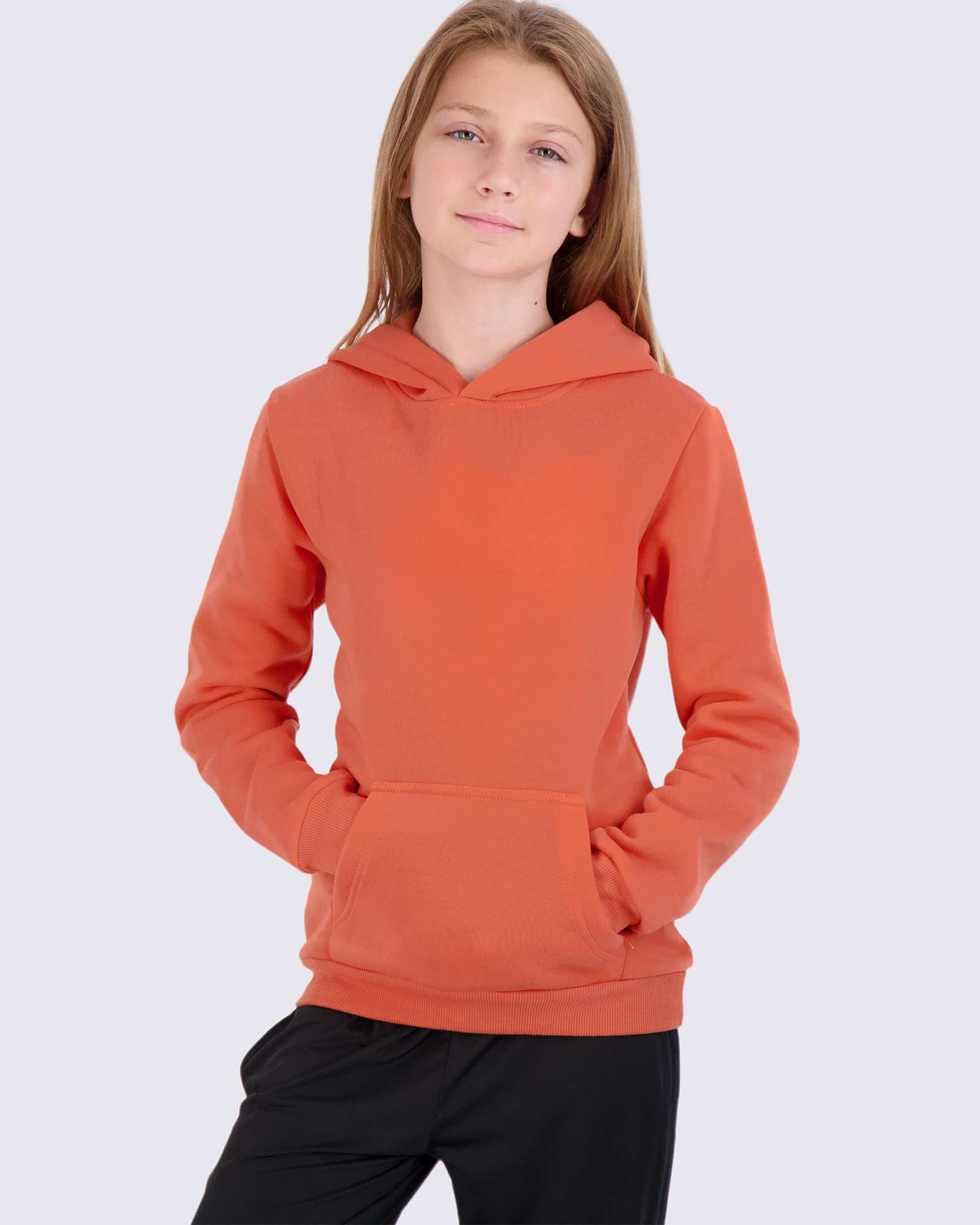 3 Pack: Girls Fleece Pullover Hoodie Sweatshirt