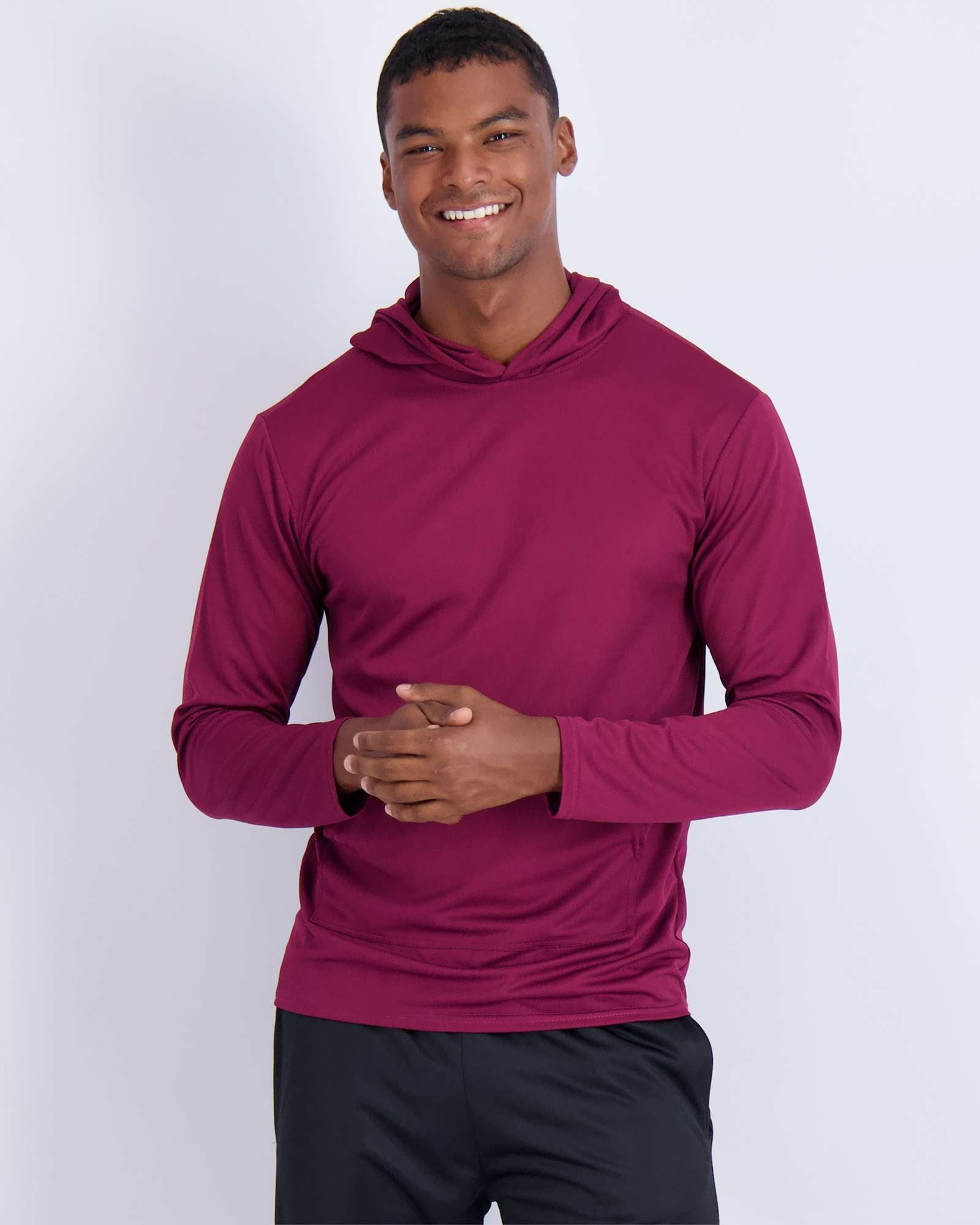 3 Pack: Mens Mesh Pullover Hoodie