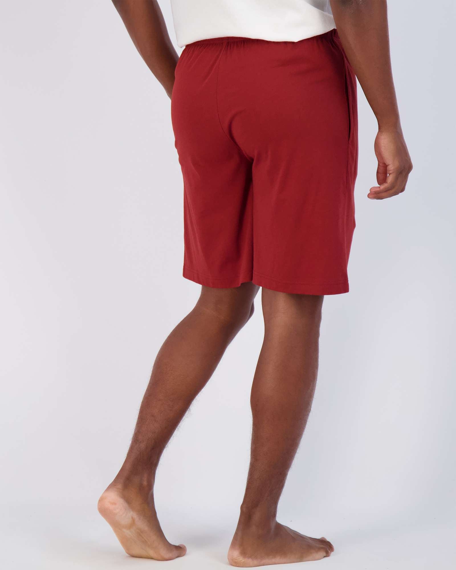 3 Pack:Mens Cotton Sleep Pajama Lounge Shorts