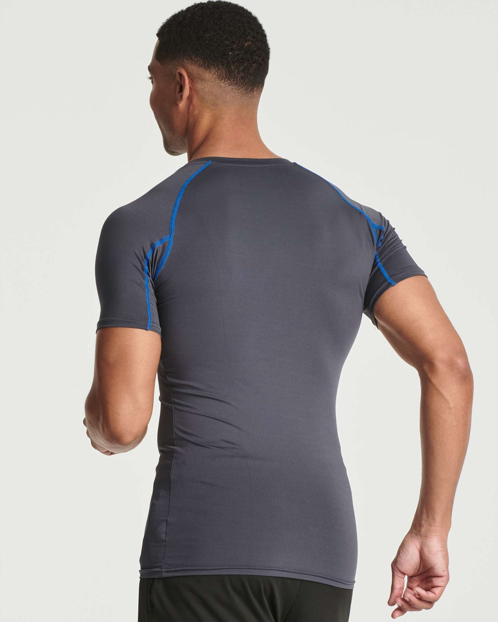 4 Pack: Mens Short Sleeve Compression Shirt