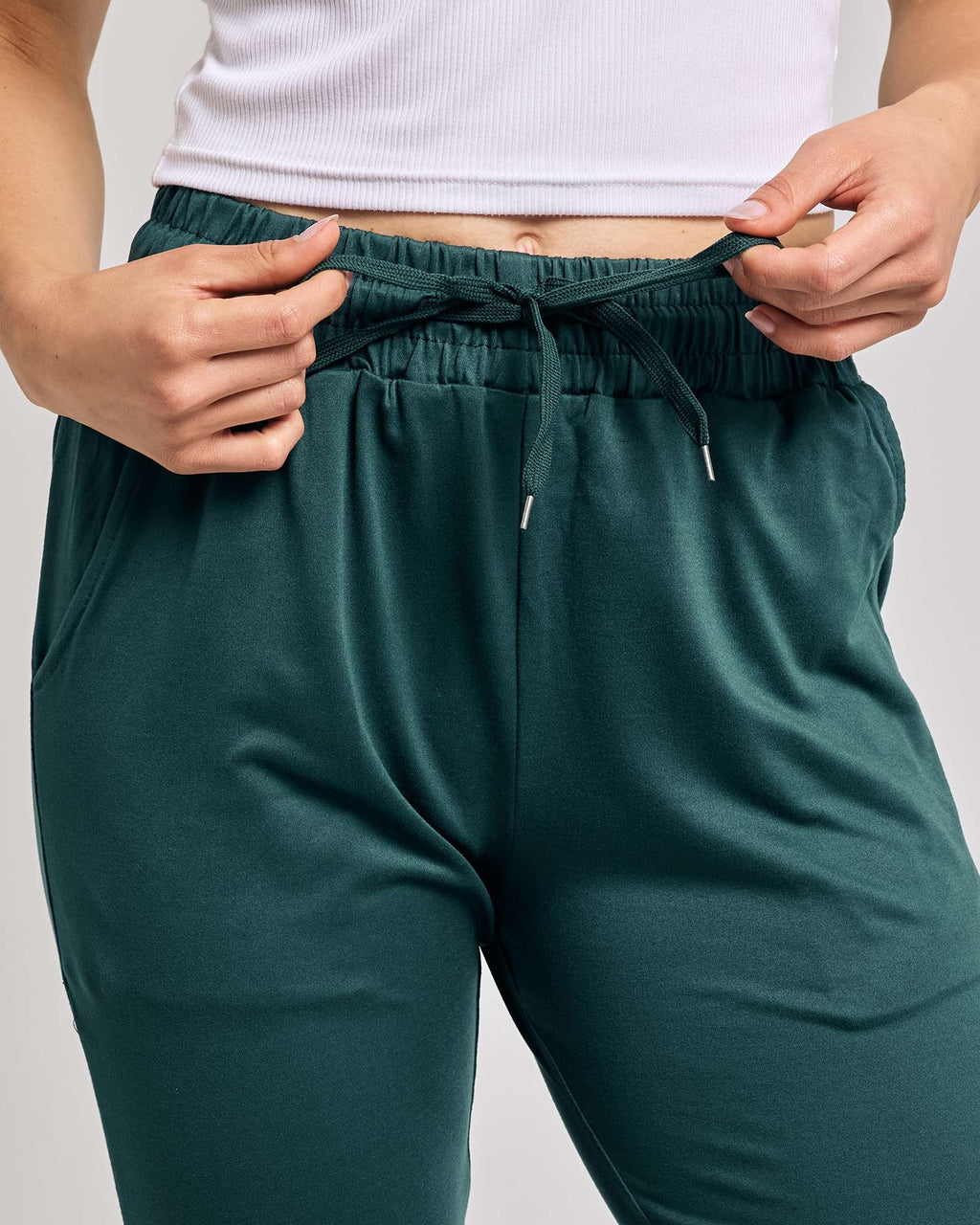 3 Pack: Women's Capri Open Bottom Sweatpants