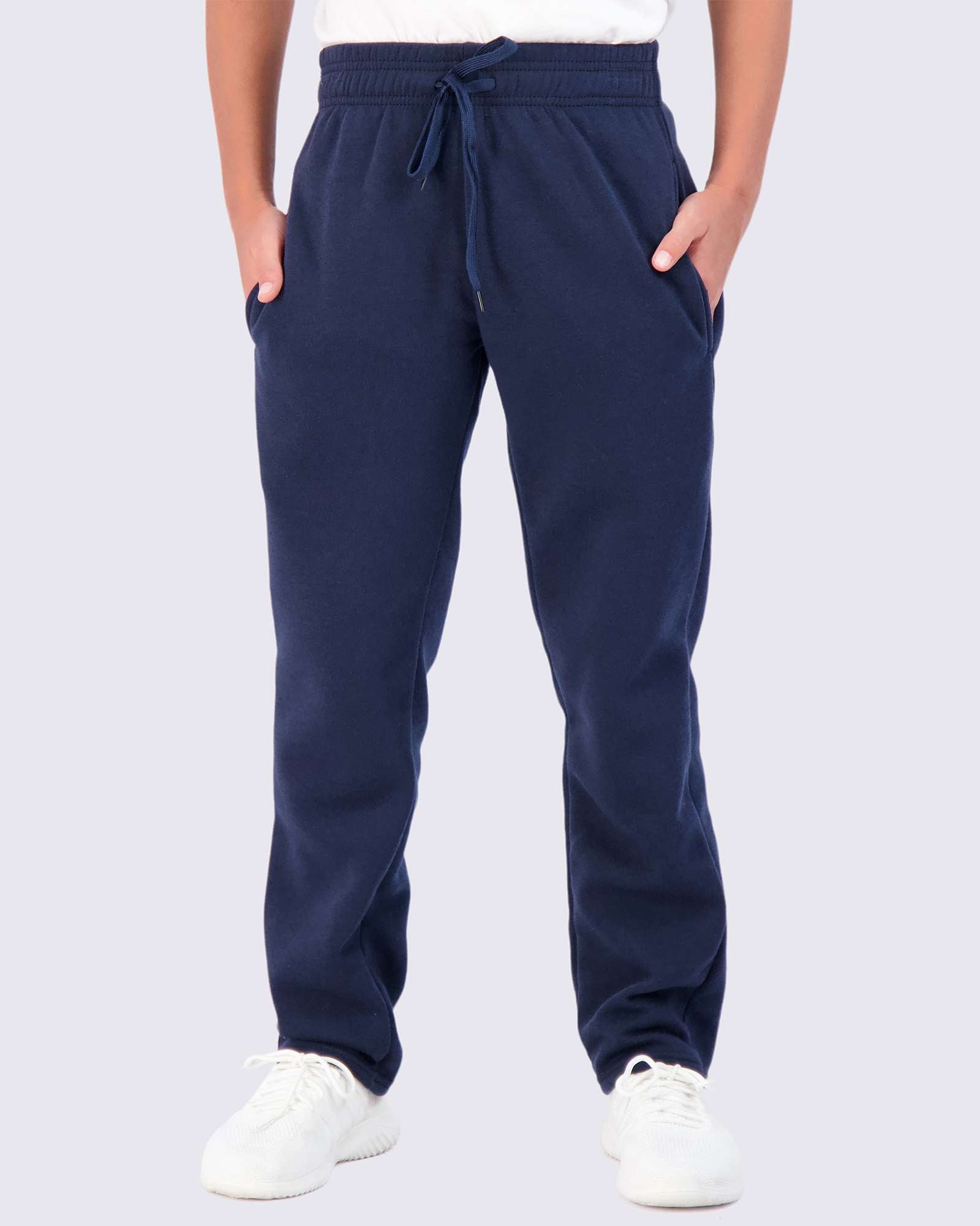 3 Pack: Boys Fleece Open Bottom Sweatpants
