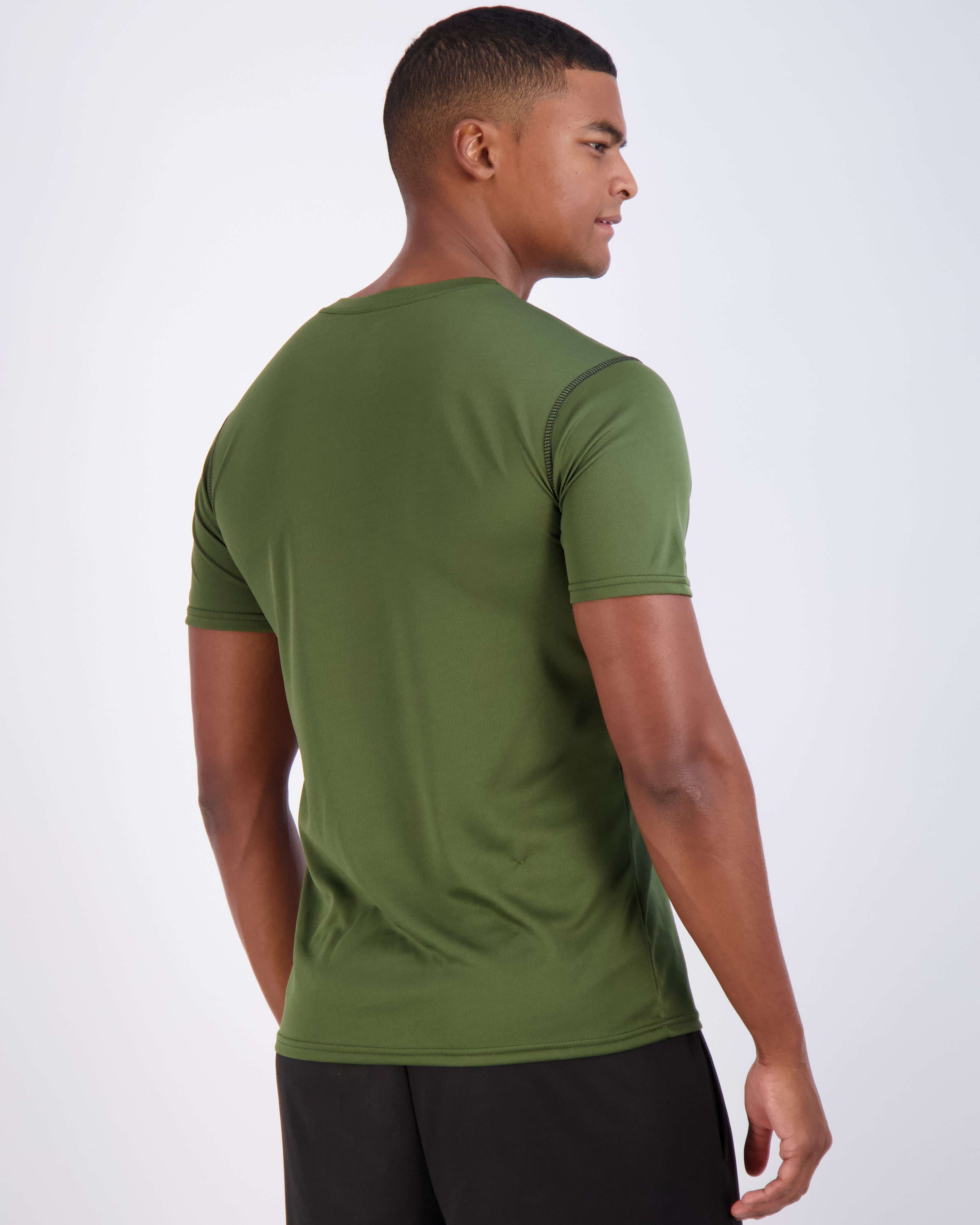 5 Pack: Mens V-Neck Mesh Active Short Sleeve T-Shirt (Available in Big & Tall)