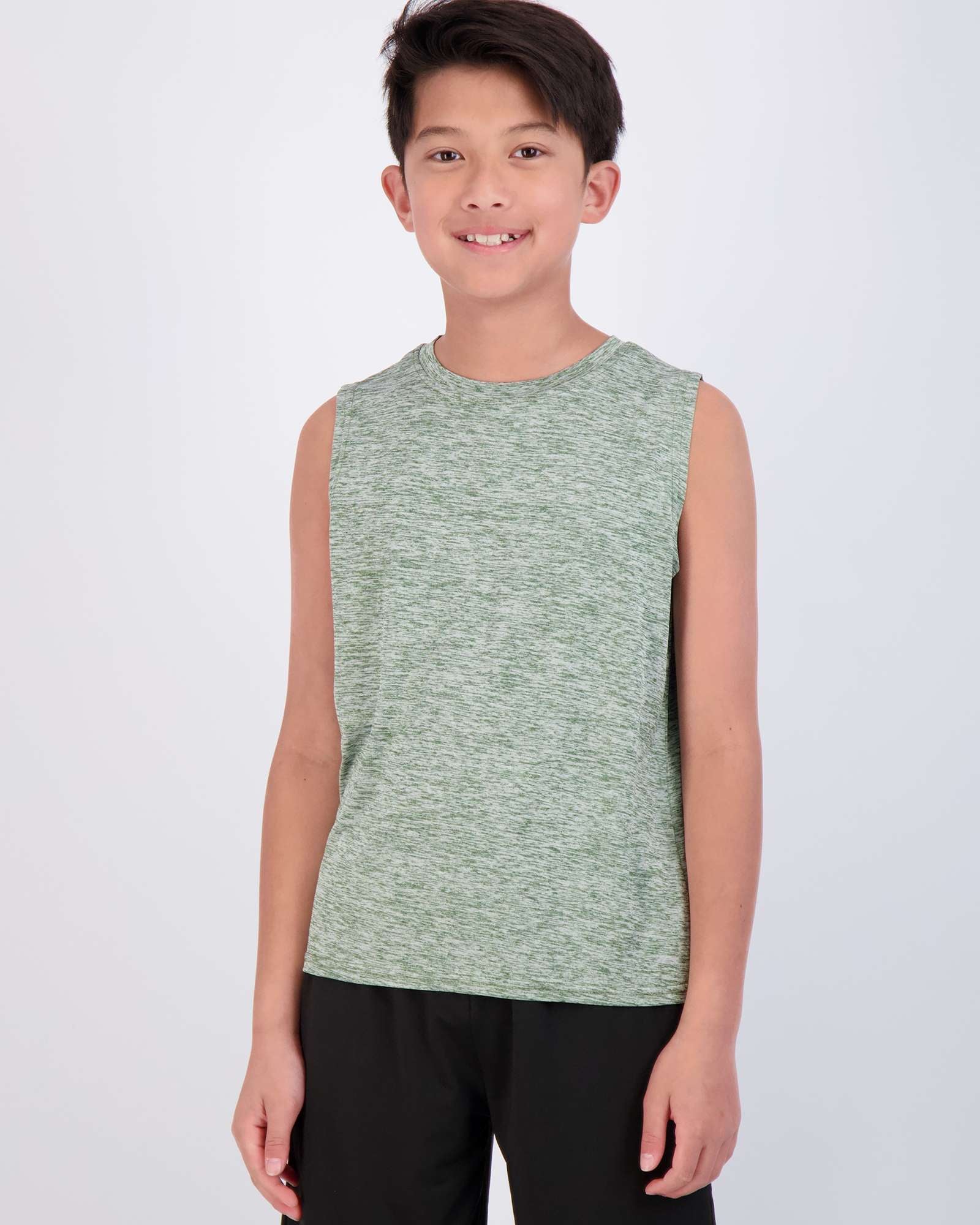 5 Pack: Boys Dry-Fit Active Tank Top
