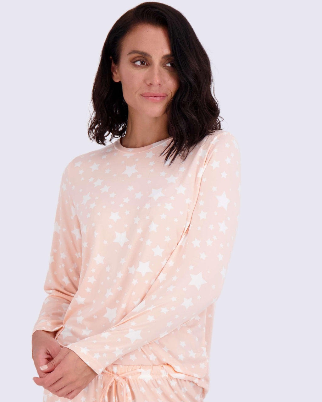 2 Pack: Women’s Pajama Set Super-Soft Long Sleeve Top With Pants