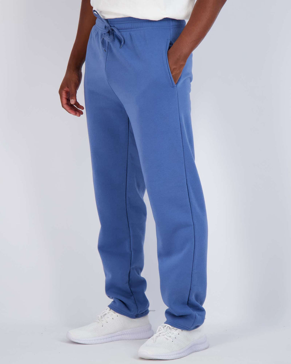 3 Pack: Mens Fleece Open Bottom Sweatpants